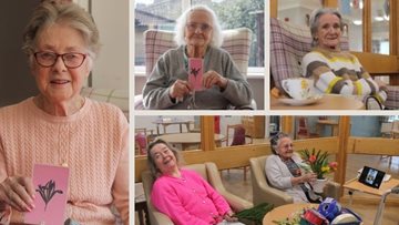 Women celebrated at Glasgow care home